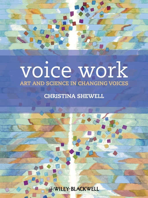 Title details for Voice Work by Christina Shewell - Wait list